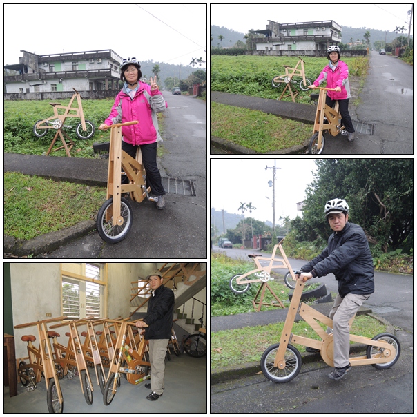 【好玩的】來宜蘭騎「木馬」─閑工夫木頭腳踏車